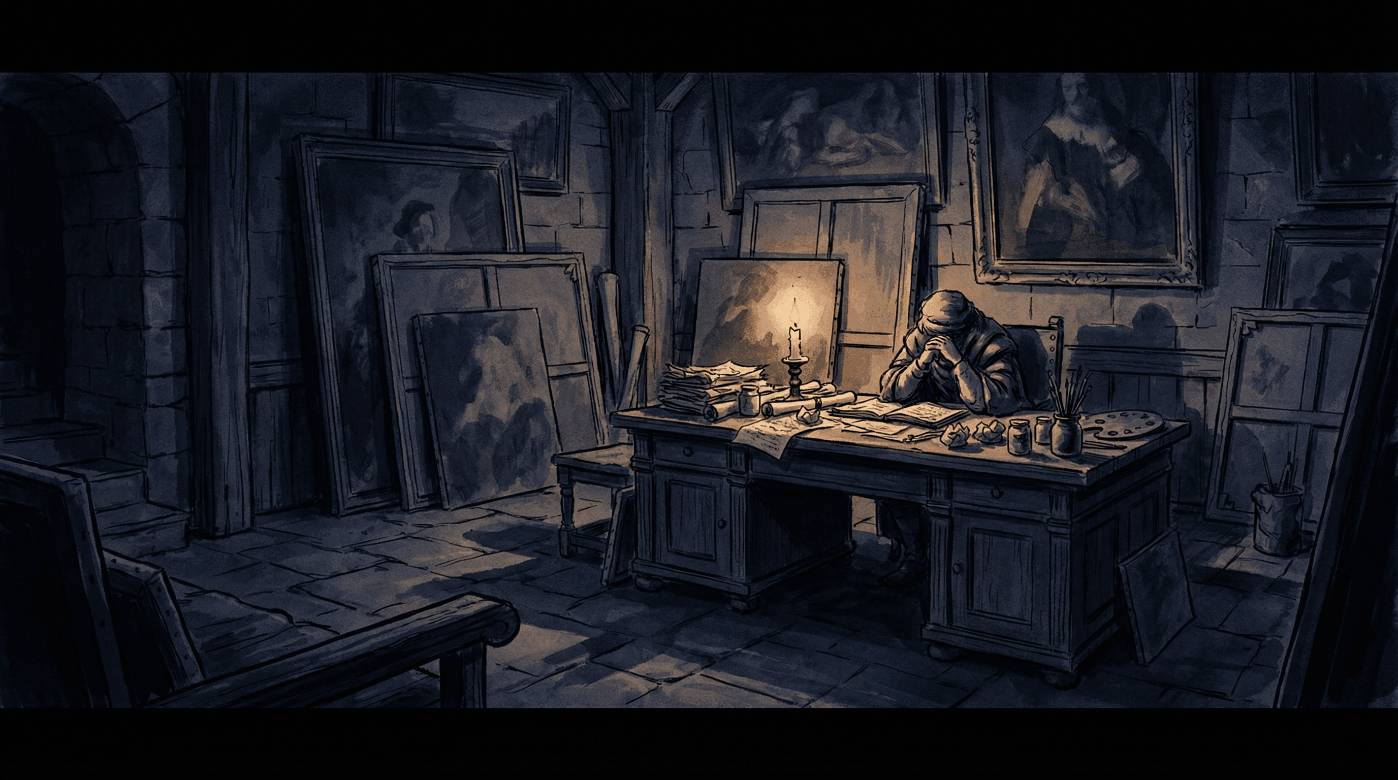 The Night Rembrandt Went Broke