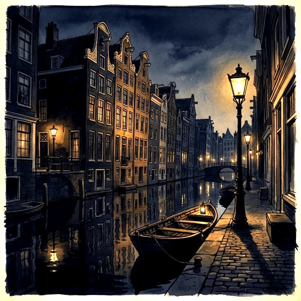 gracht — canal — Amsterdam
